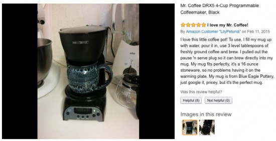 Mr. Coffee 4 cup coffee maker review DRX5