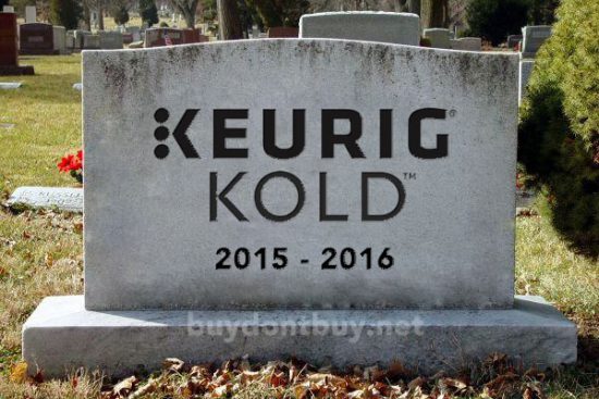 Get your Keurig Kold refund before that goes bye-bye, too!