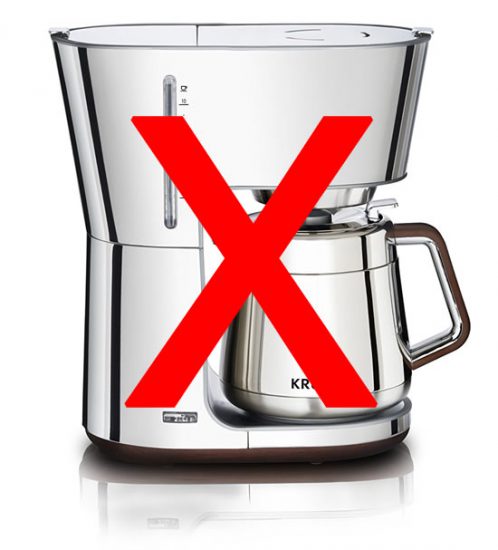 all stainless steel coffee maker