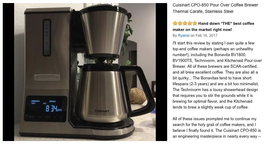 Top 10 SCAA certified coffee makers - Buy/Don't Buy - Reliable, No-Nonsense  Product Research