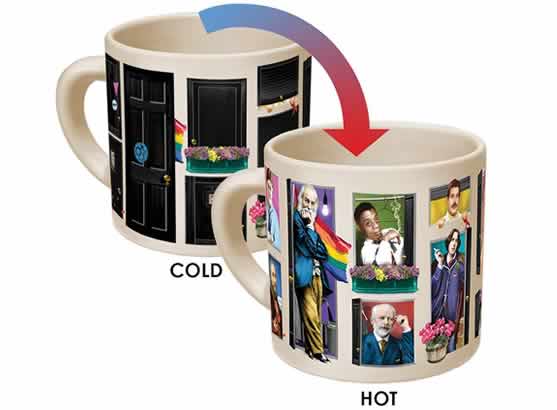heat changing coffee mugs heat sensitive coffee mug great gays coming out of the closet
